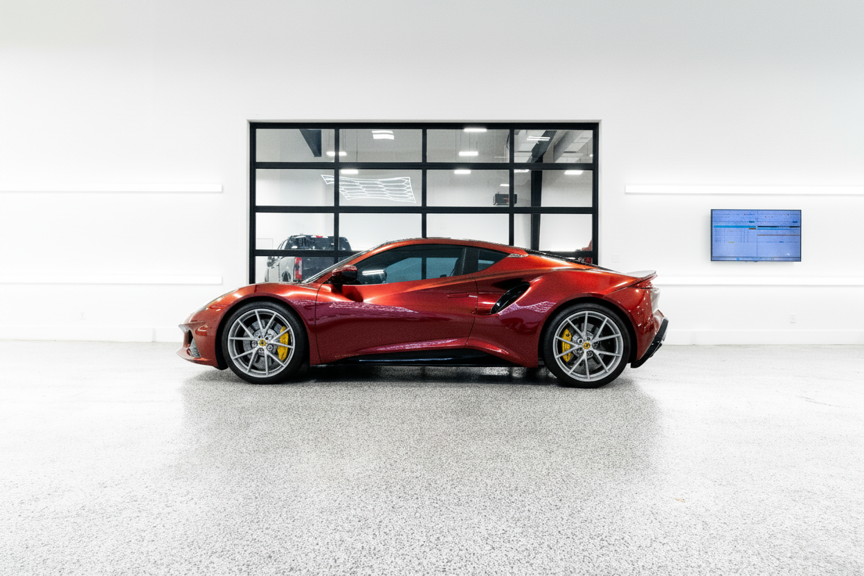 Vehicle protected with the Ultimate Package inside the Detailers of Ann Arbor studio